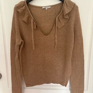 Madewell Camel Knit Sweater